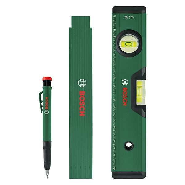 Bosch Elektrowerkzeuge Handwerkzeuge Markierungs-Set 1600A02W7S